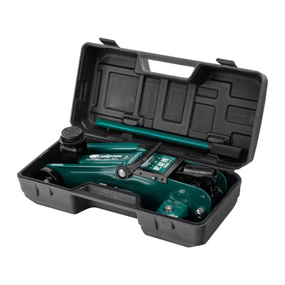 Домкрат гидравлический подкатной, 2 т, 135-320 мм, в пласт. кейсе Сибртех по ценам производителя в Краснодаре с доставкой по всей России