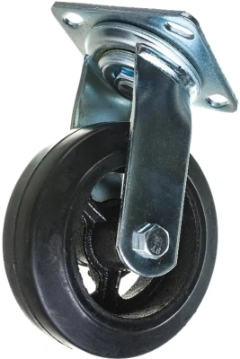 Колесо большегрузное поворотное SCd 63 150 мм обрезиненное РФ купить в Москве с доставкой по всей России | ProtosMarket.ru
