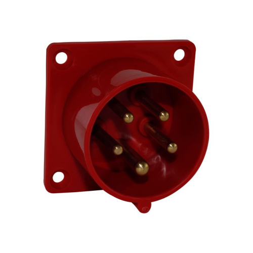 Разъем 380В, 5pin, пластик, для люльки ZLP (щитовая часть), папа по ценам производителя в Краснодаре с доставкой по всей России