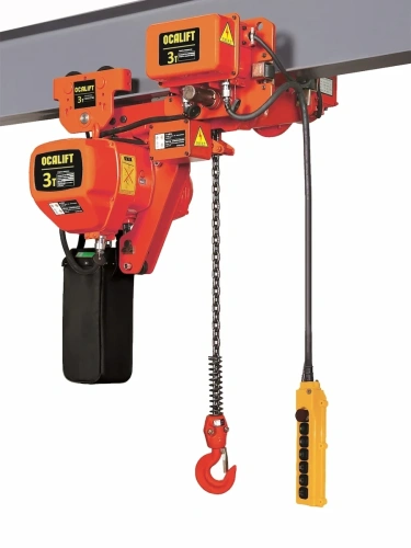 3т 9м УСВ таль цепная ТЭЦ OCALIFT 03-01LHD 380в передвижная двухскоростная купить в Москве с доставкой по всей России | ProtosMarket.ru