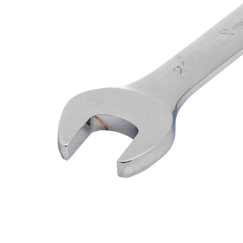 Ключ комбинированный трещоточный, 21 мм, CrV, шарнирный, зеркальный хром Matrix по ценам производителя в Краснодаре с доставкой по всей России