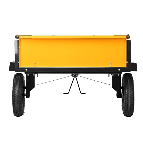 Прицеп для мотоблока TT-500, оцинк., груз. 500 кг, рег. сцепка, колеса 4.00-10, в упаковке Denzel по ценам производителя в Краснодаре с доставкой по всей России