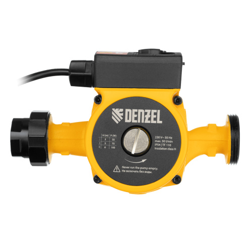 Циркуляционный насос CP25-6, напор 6 м, 50 л/мин, 1 м кабель, монт. длина 180 мм Denzel по ценам производителя в Краснодаре с доставкой по всей России