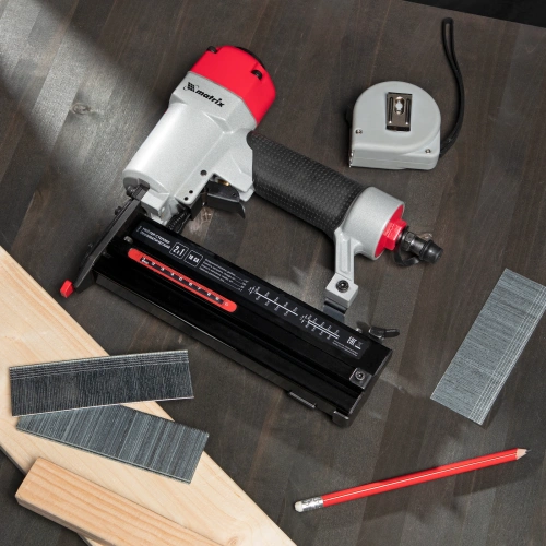 Нейлер-степлер пневматический 2 в 1, гвозди 18GA длина 10-50 мм, скобы 18GA длина 25-40 мм Matrix по ценам производителя в Краснодаре с доставкой по всей России