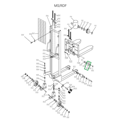 Ролик каретки для MS1016/RDF1016 по ценам производителя в Краснодаре с доставкой по всей России