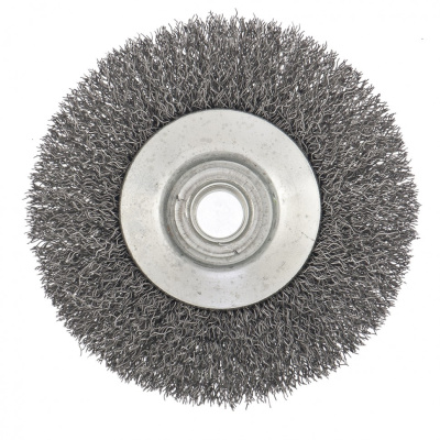 Щетка для УШМ, 100 мм, М14, "тарелка", витая проволока Сибртех по ценам производителя в Краснодаре с доставкой по всей России