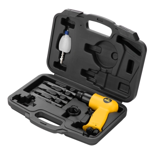 Пневматический молоток НР4500 + набор насадок, 113 л/мин, 4500 уд/мин Denzel по ценам производителя в Краснодаре с доставкой по всей России