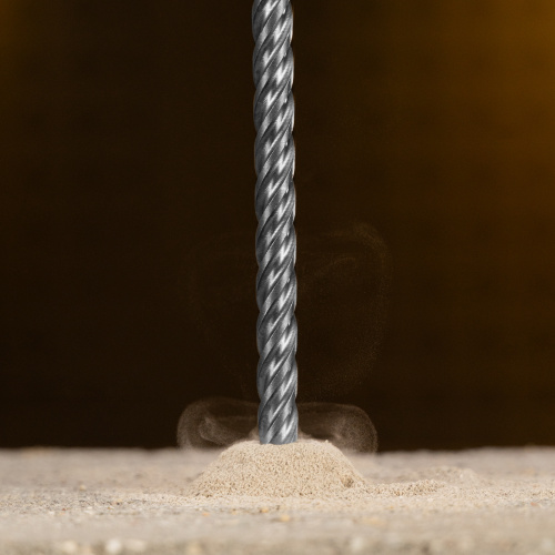 Бур по бетону, цельная крестовая пластина, 10x265 мм, SDS PLUS Denzel по ценам производителя в Краснодаре с доставкой по всей России