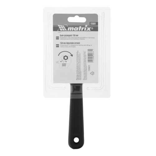 Ключ разводной, 150 мм Matrix по ценам производителя в Краснодаре с доставкой по всей России