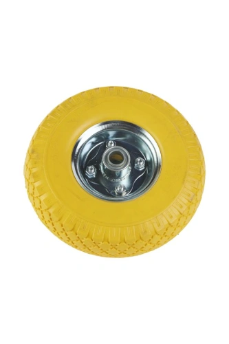 Колесо литое полиуретановое 260 мм PU 1804 с железным ободом (20 мм шариковый подишпник) по ценам производителя в Краснодаре с доставкой по всей России