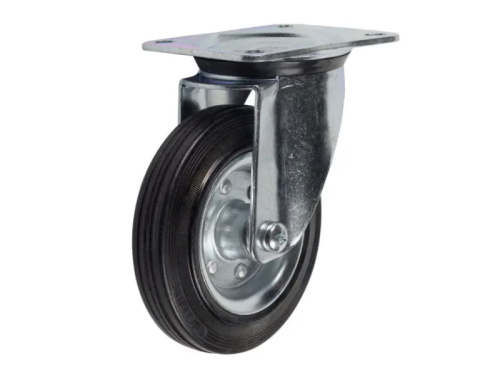 Колесо поворотное усиленное резина SRC 55 125 мм по ценам производителя в Краснодаре с доставкой по всей России