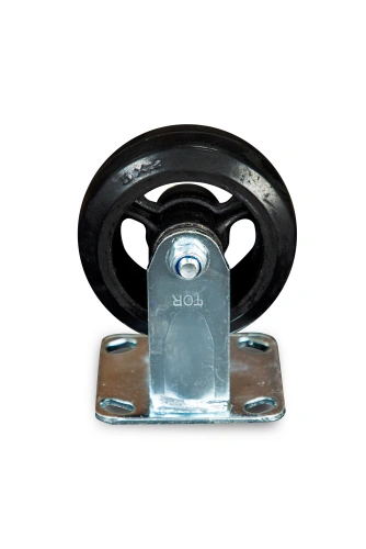 Колесо большегрузное неповоротное FCd 54 125 мм обрезиненное (N) по ценам производителя в Краснодаре с доставкой по всей России