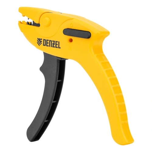 Щипцы для зачистки электропроводов, сечением 0,2-6 мм2, функция обрезания проводов Denzel по ценам производителя в Краснодаре с доставкой по всей России