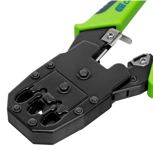 Клещи для обжима телефонных и компьютерных клемм 4P, 6P, 8P, функция обрезания проводов Сибртех по ценам производителя в Краснодаре с доставкой по всей России