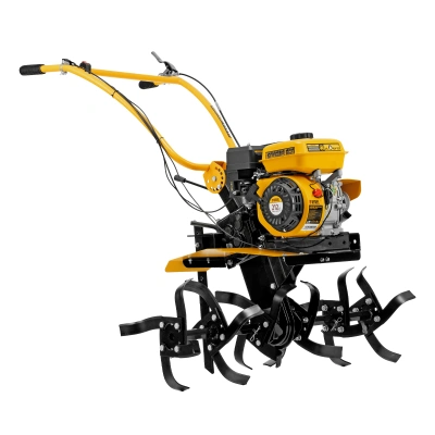 Мотоблок DPT-270SB, 7 л.с., ремен.сцеп, фрез 3х4, ШОМ, без колес, передачи 2В/1Н Denzel по ценам производителя в Краснодаре с доставкой по всей России