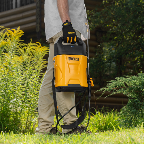 Опрыскиватель аккумуляторный D-5LI, 5 л, Li-Ion акк., 12 В, 2 Ач Denzel по ценам производителя в Краснодаре с доставкой по всей России