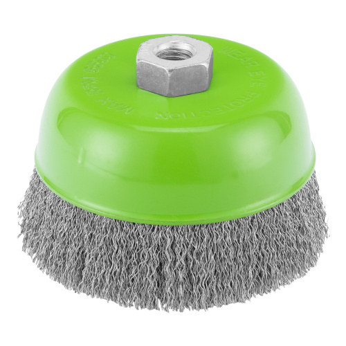 Щетка для УШМ, 125 мм, М14, "чашка", витая проволока Сибртех по ценам производителя в Краснодаре с доставкой по всей России