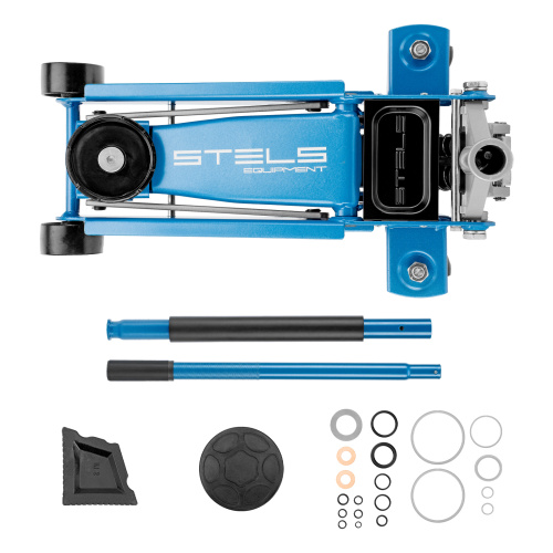Домкрат гидравлический подкатной, 3 т, 120-450 мм, быстрый подъем, проф. Stels по ценам производителя в Краснодаре с доставкой по всей России