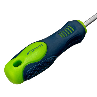 Отвертка, PH1 х 80 мм, CrV, двухкомпонентная рукоятка Сибртех по ценам производителя в Краснодаре с доставкой по всей России