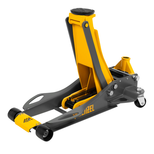 Домкрат гидравлический подкатной, 3 т, 75-500 мм, быстрый подъем, низкий подхват, проф. Denzel по ценам производителя в Краснодаре с доставкой по всей России