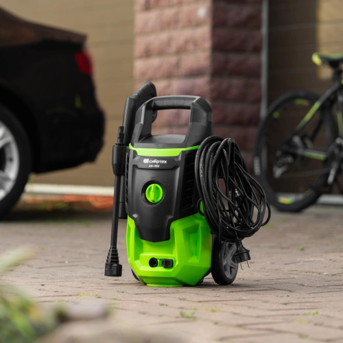 Моечная машина высокого давления АМ-1800, 1800 Вт, 140 бар, 350 л/ч, колесная Сибртех по ценам производителя в Краснодаре с доставкой по всей России