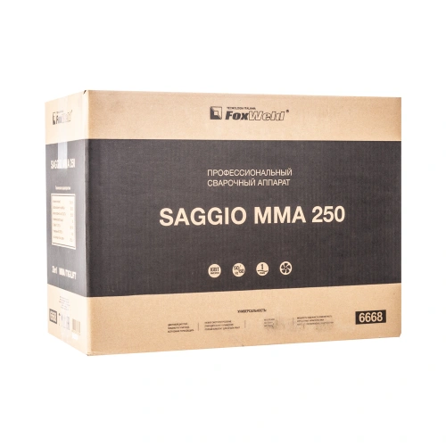 Сварочный аппарат SAGGIO MMA 250 по ценам производителя в Краснодаре с доставкой по всей России
