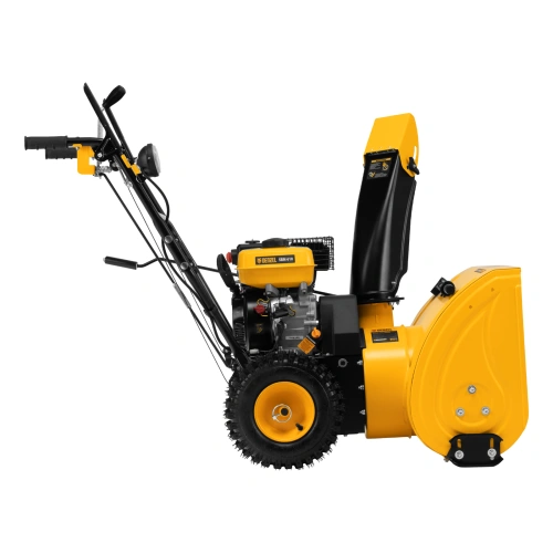 Бензиновая снегоуборочная машина SBM 610, 212 cc, ручной старт, фара Denzel по ценам производителя в Краснодаре с доставкой по всей России