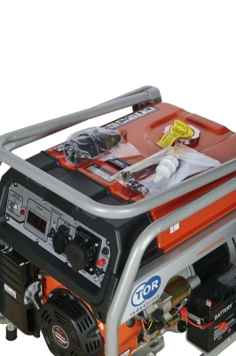 Генератор бензиновый 9,0 кВт 220В 26 л с электростартером и колесами TOR KM13000H по ценам производителя в Краснодаре с доставкой по всей России