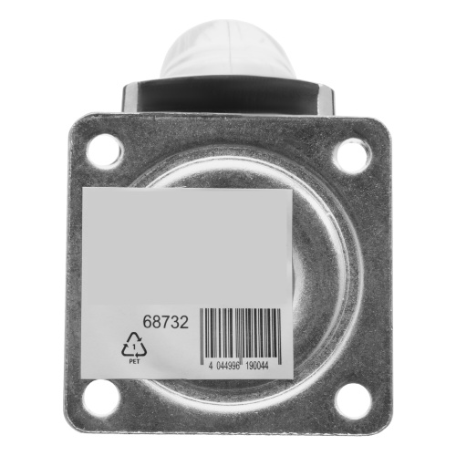 Колесо ПУ прозрачное поворотное d-50 мм, крепление платформенное Сибртех по ценам производителя в Краснодаре с доставкой по всей России