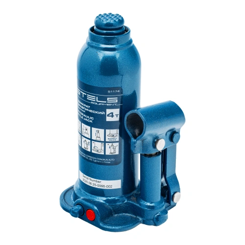 Домкрат гидравлический бутылочный, 4 т, h подъема 188-363 мм, в пластиковом кейсе Stels по ценам производителя в Краснодаре с доставкой по всей России