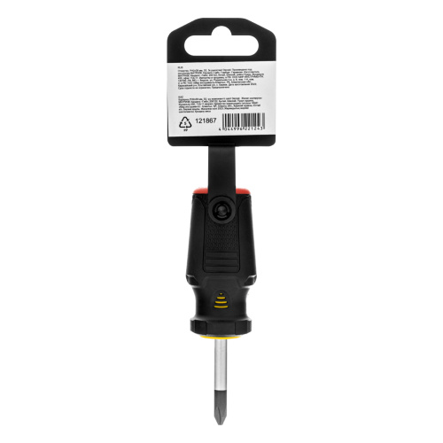 Отвертка, PH2х38 мм, S2, 3к рукоятка Denzel по ценам производителя в Краснодаре с доставкой по всей России