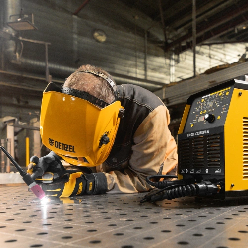 Аппарат инвертор. аргонодуговой сварки ITIG-200 ACDC Mix Pulse, 200 А, ПВ 60% Denzel по ценам производителя в Краснодаре с доставкой по всей России