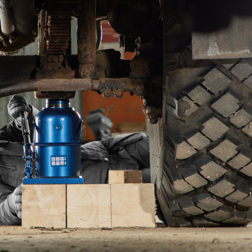 Домкрат гидравлический бутылочный, 50 т, h подъема 280-450 мм Stels купить в Москве с доставкой по всей России | ProtosMarket.ru