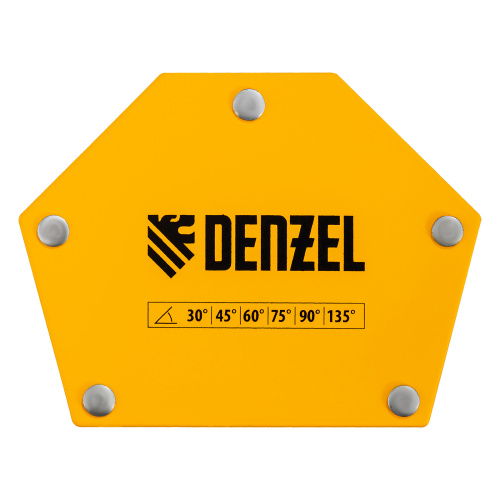 Фиксатор магнитный для сварочных работ усилие 50 LB, 30х45х60х75х90х135 град. Denzel по ценам производителя в Краснодаре с доставкой по всей России