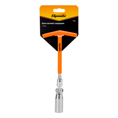 Ключ свечной карданный, 16 мм, с шарниром Sparta по ценам производителя в Краснодаре с доставкой по всей России