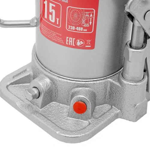 Домкрат гидравлический бутылочный, 15 т, высота подъема 230-460 мм Matrix по ценам производителя в Краснодаре с доставкой по всей России