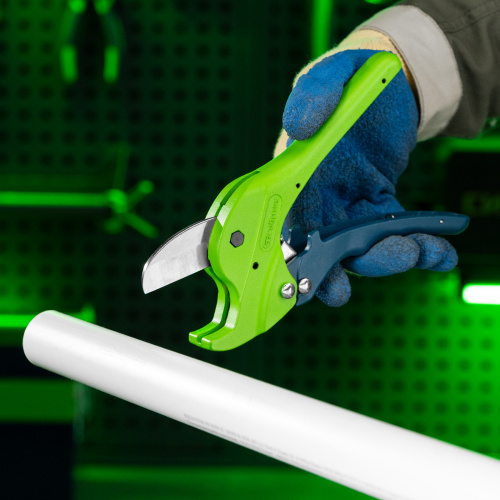 Ножницы для резки изделий из пластика, усиленные, полуавтомат, D до 35 мм Сибртех по ценам производителя в Краснодаре с доставкой по всей России