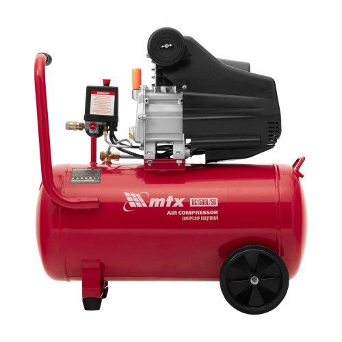 Компрессор воздушный DC1500L/50, 1,5 кВт, 50 л, 210 л/мин MTX по ценам производителя в Краснодаре с доставкой по всей России