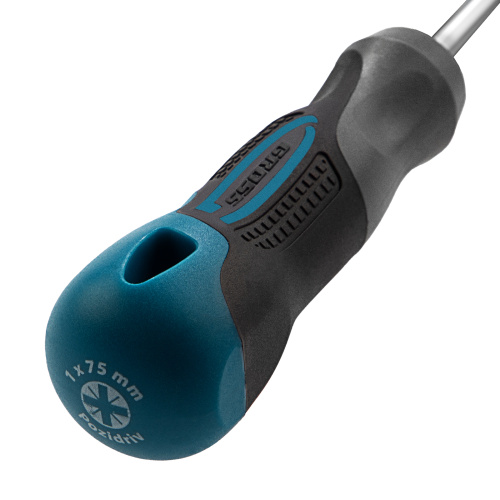 Отвертка PZ1 x 75 мм, S2, трехкомпонентная ручка Gross по ценам производителя в Краснодаре с доставкой по всей России