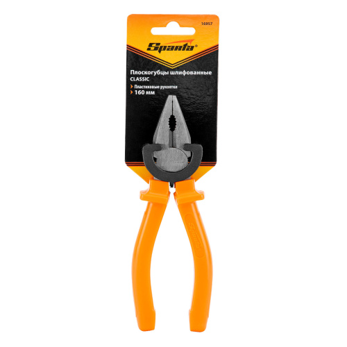 Плоскогубцы Classic, 160 мм, шлифованные, пластмассовые рукоятки Sparta по ценам производителя в Краснодаре с доставкой по всей России