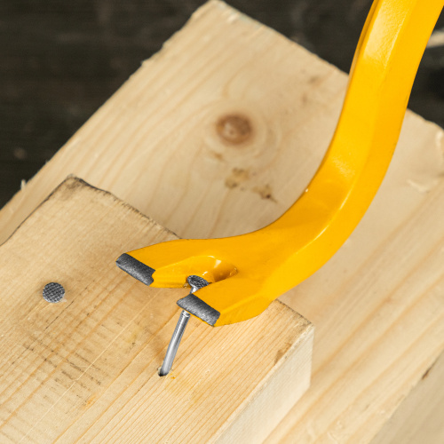 Лом-гвоздодер, 900 мм, шестигранный 19 мм, окрашенный, сталь 65 Denzel по ценам производителя в Краснодаре с доставкой по всей России