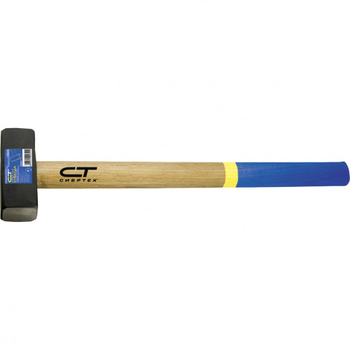 Кувалда, 8000 г, кованая головка, деревянная рукоятка Сибртех по ценам производителя в Краснодаре с доставкой по всей России