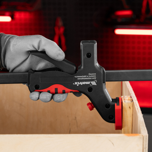 Струбцина универсальная F-образная, 760 х 1065 х 90 мм, пластмассовый корпус Matrix по ценам производителя в Краснодаре с доставкой по всей России