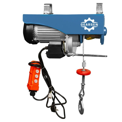 Мини электрическая таль комбинированная GEARSEN PA 220В, 125/250кг, 12/6м купить в Москве с доставкой по всей России | ProtosMarket.ru