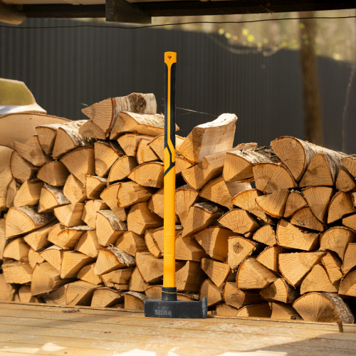 Колун-кувалда 4000 г, кованая, фибергласовая  рукоятка c TPR покрытием, 880 мм Denzel по ценам производителя в Краснодаре с доставкой по всей России