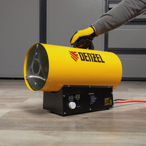 Газовая тепловая пушка GHG-15i, 15 кВт, цифровой термостат, пропан-бутан Denzel по ценам производителя в Краснодаре с доставкой по всей России