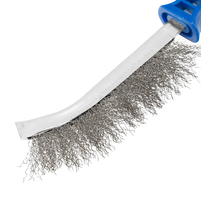 Щетка зачистная, металлическая с пластмассовой ручкой, нержавеющая проволока Барс по ценам производителя в Краснодаре с доставкой по всей России