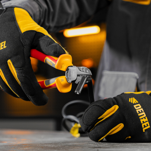 Бокорезы, диэлектрические рукоятки, до 1000 В, трехкомпонентные рукоятки, 180 мм Denzel по ценам производителя в Краснодаре с доставкой по всей России