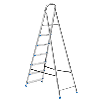 Стремянка, 7 ступеней, стальная, оцинкованная Сибртех по ценам производителя в Краснодаре с доставкой по всей России