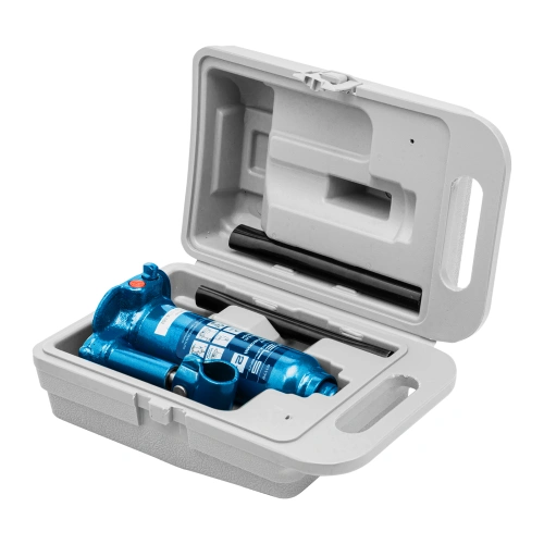 Домкрат гидравлический бутылочный, 2 т, h подъема 178-338 мм, в пластиковом кейсе Stels по ценам производителя в Краснодаре с доставкой по всей России